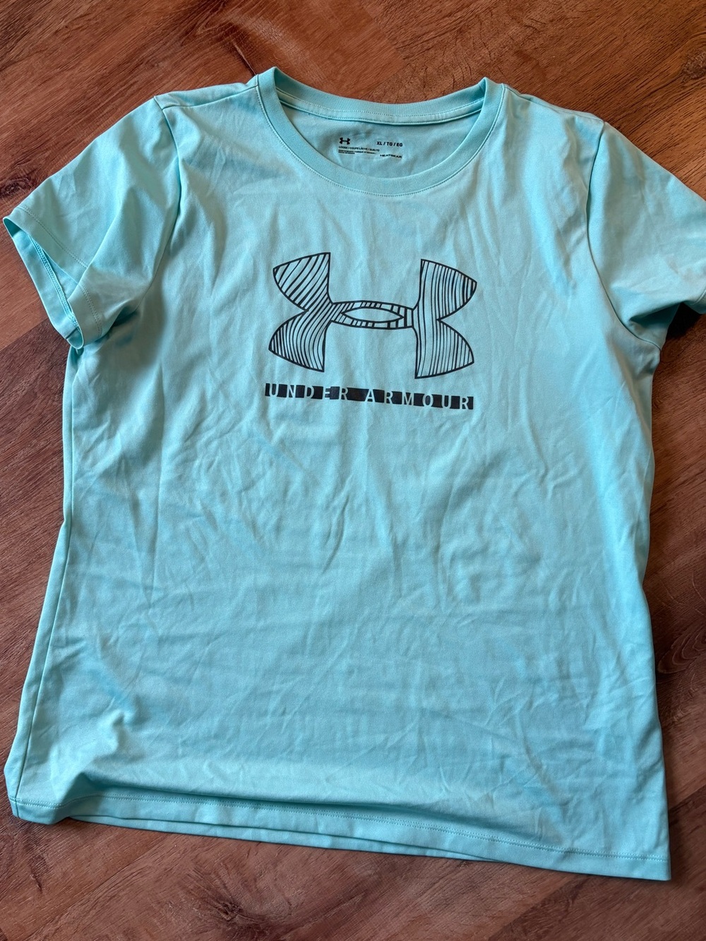 Under Armour women’s Aqua Short Sleeve Logo Tee